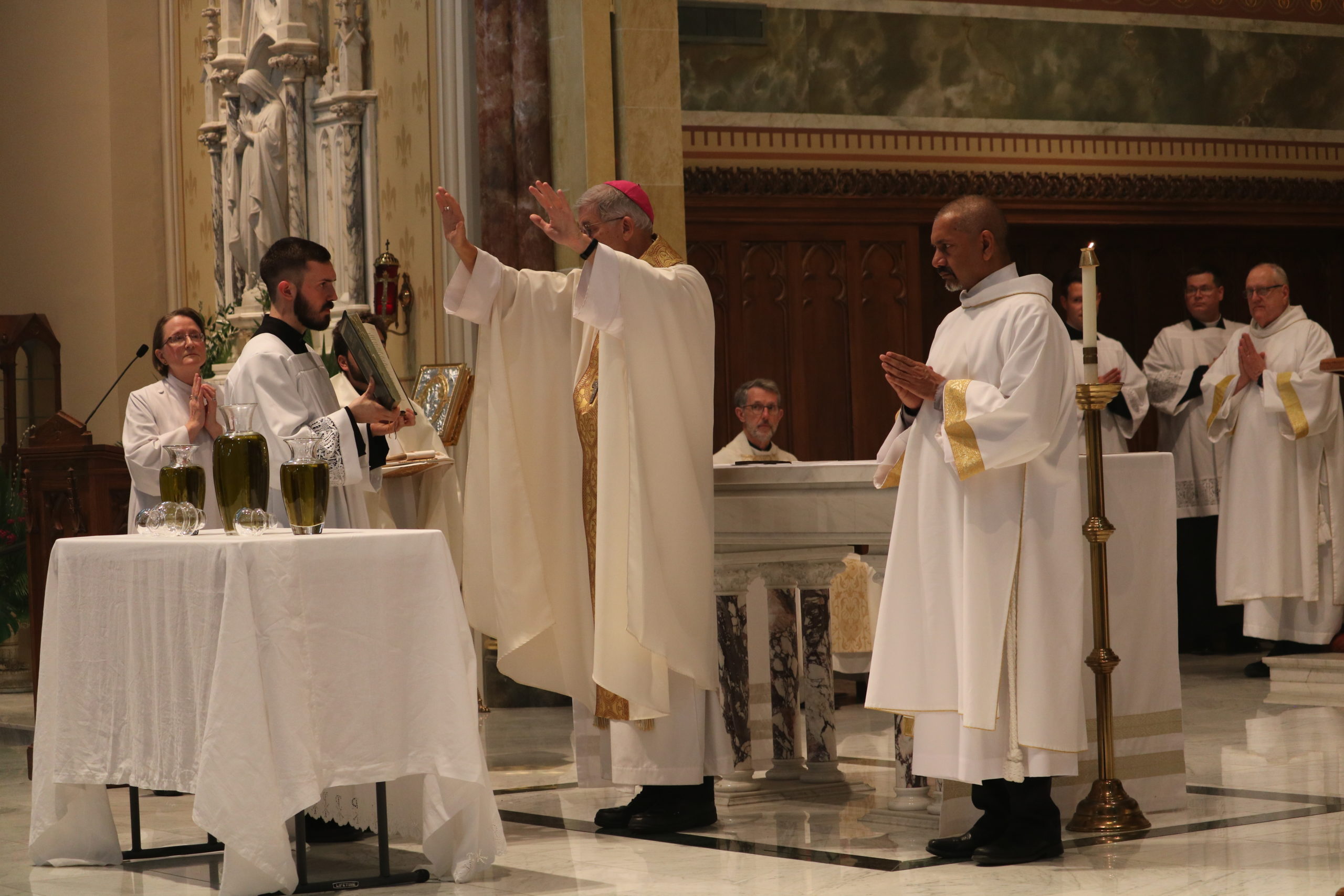 Featured Photo  Blessing Of The Oils  - Mississippi Catholic