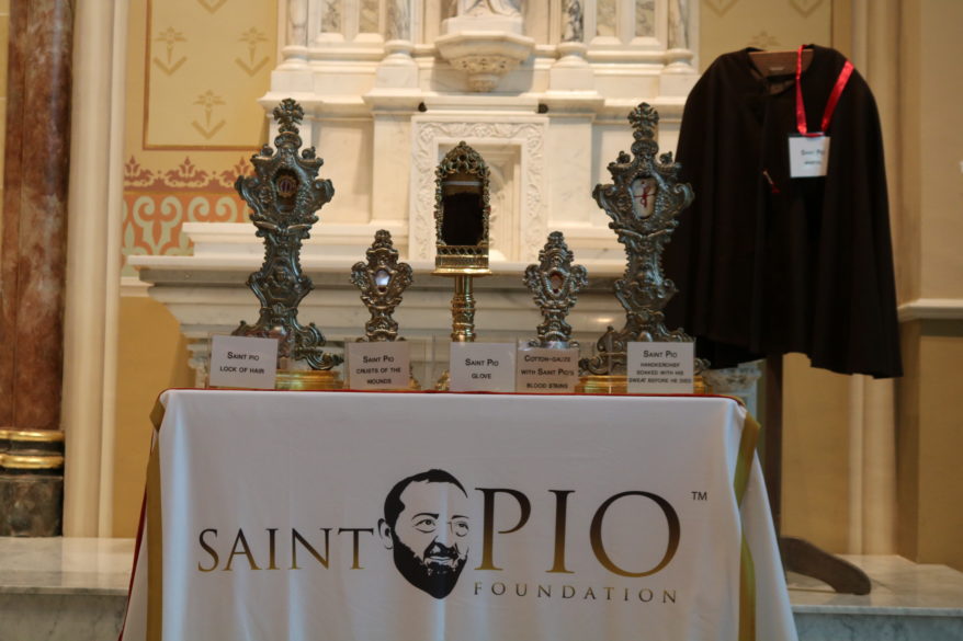 Saint Padre Pio relic tour kicks off in Jackson Mississippi Catholic