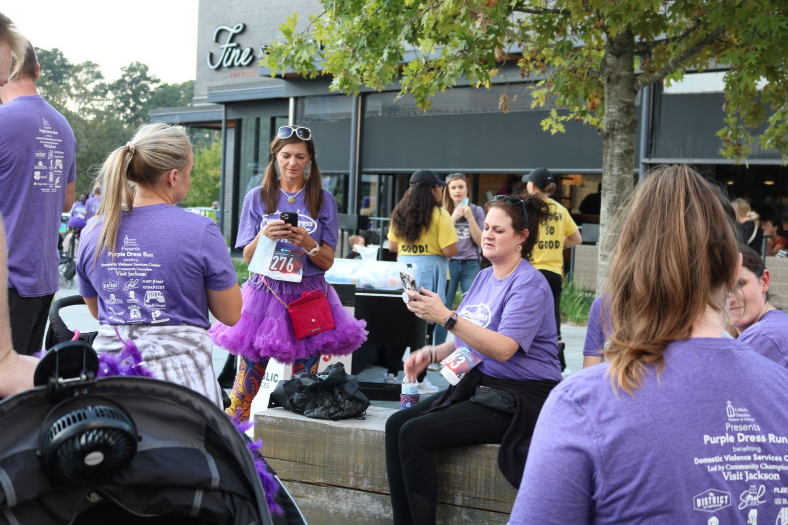 Purple Dress Run Draws Attention To Domestic Violence Awareness ...